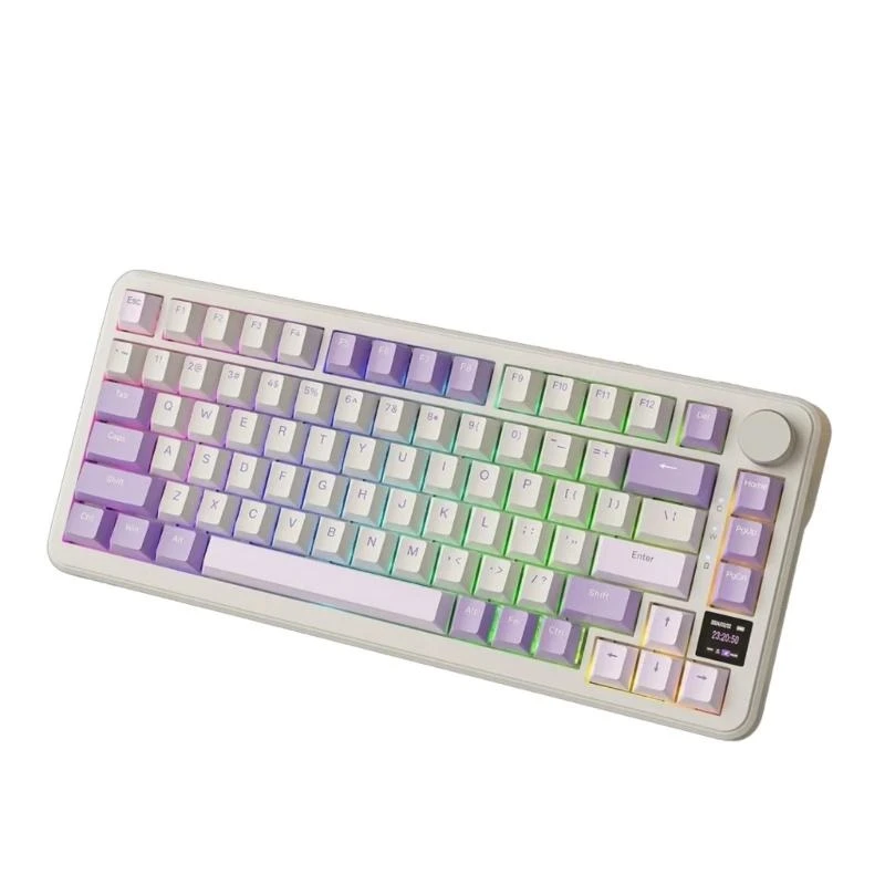 

81 Keke Wireless Gaming Keyboard BT5/2,4G/USB C HOT Swappable Shipplaint Slighting