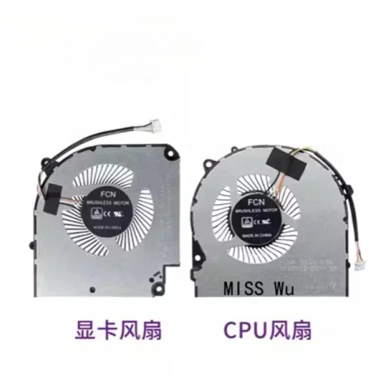 Laptop heatsink fan cooler radiator for Clevo NH50 NH50RC Hasee Z7 Z8 CT5NA CT7NA 15' 6 6-31-NH503-100-200 DC 5V 0.5A 4PIN