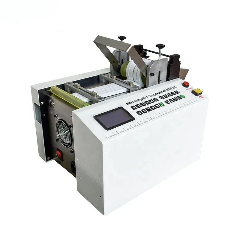 High accuracy shrink tubing cutting Paper  sleeve cutting machine