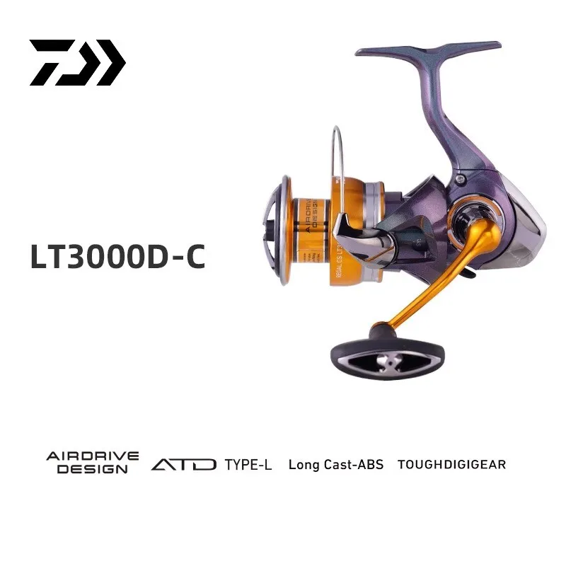 DAIWA 24 REGAL LT 1000S bis 4000D-CXH Spinn-Angelrolle 9 + 1BB flache tiefe Rolle Meeresrolle Angelgerät 9