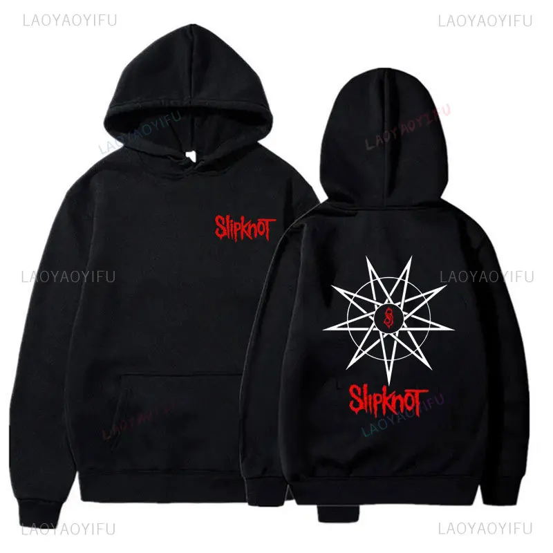 

Prepare for Hell Tour Rock Men Hoodie Faddish Comfort Sweatshirts S-Slipknots Outerwear Heavy Metal Printed 2025 Streetwear
