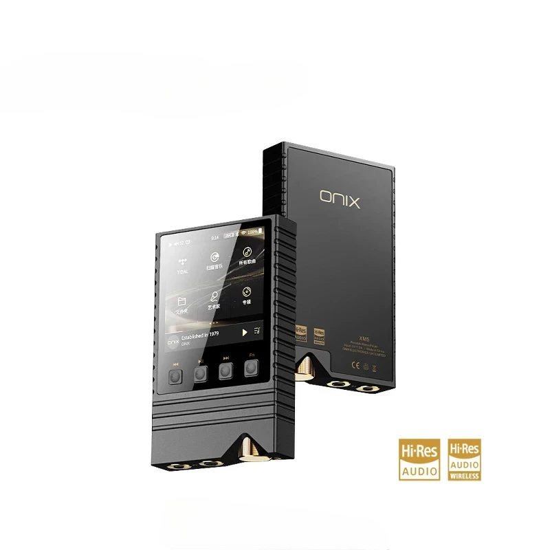 ONIX Overture XM5 HIFI Portable Music MP3 Player USB DAC LDAC Hi-res High-End Audio In Pocket ES9039PRO dual Bluetooth LDAC