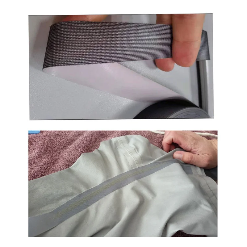 

Лента для герметизации швов T-5000, 50 м, 1 рулон, термоклеевая, для ремонта гидрокостюмов/дайвинга, палаток, для 3-слойной водонепроницаемой дышащей ткани, 50 метров