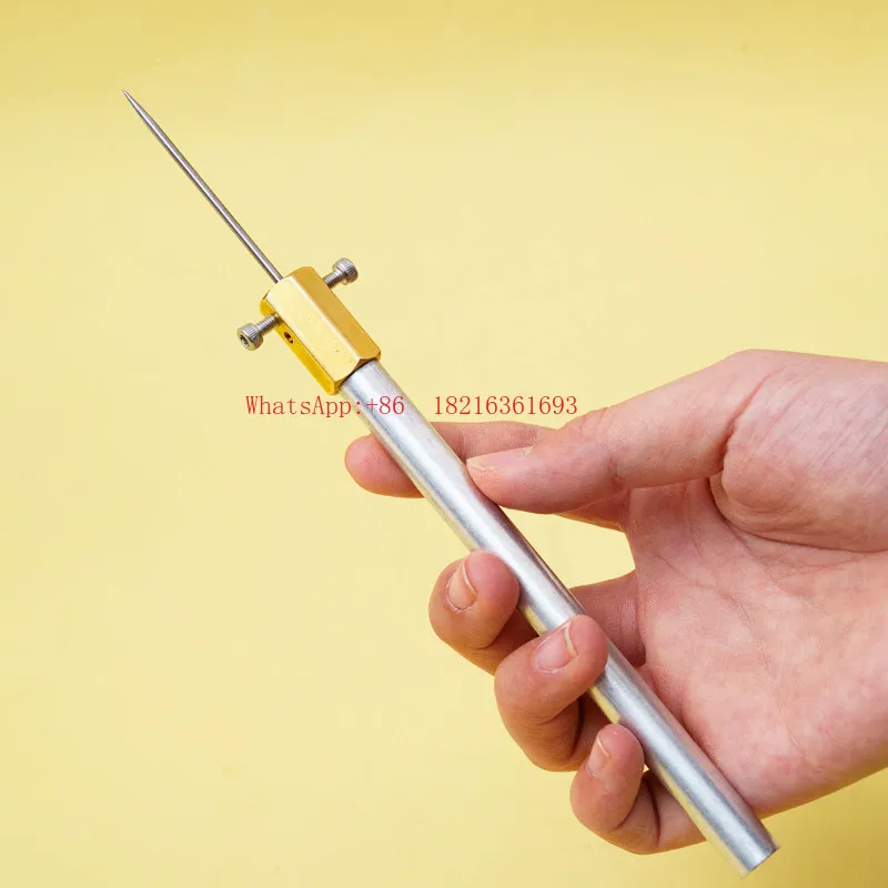 Lamplighter Glass Punching Reaming Tool Glass Burning Tungsten Steel Punching Needle