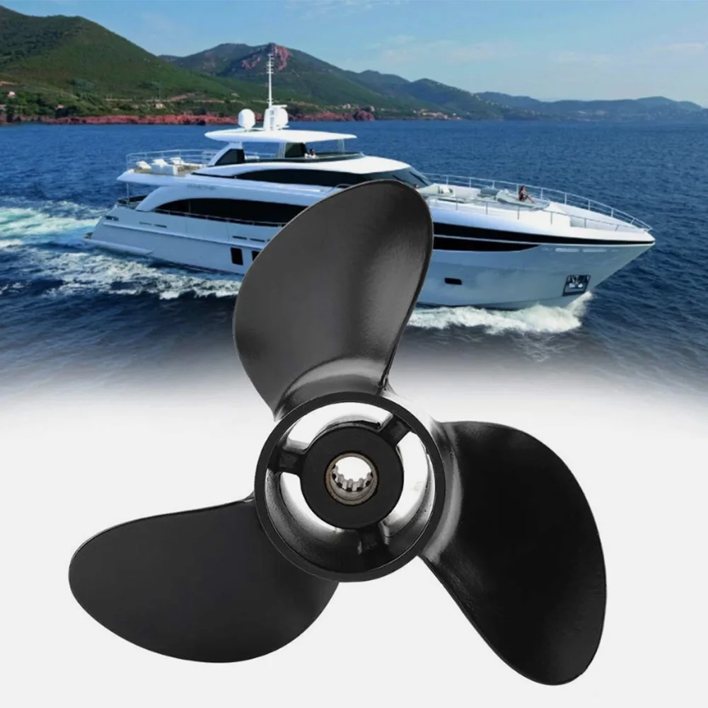 

Outboard Motor Propeller Aluminum Outboard Boating Accessories 7.8 X 8 Aluminum Propeller Compatible With 4-6Hp Motors