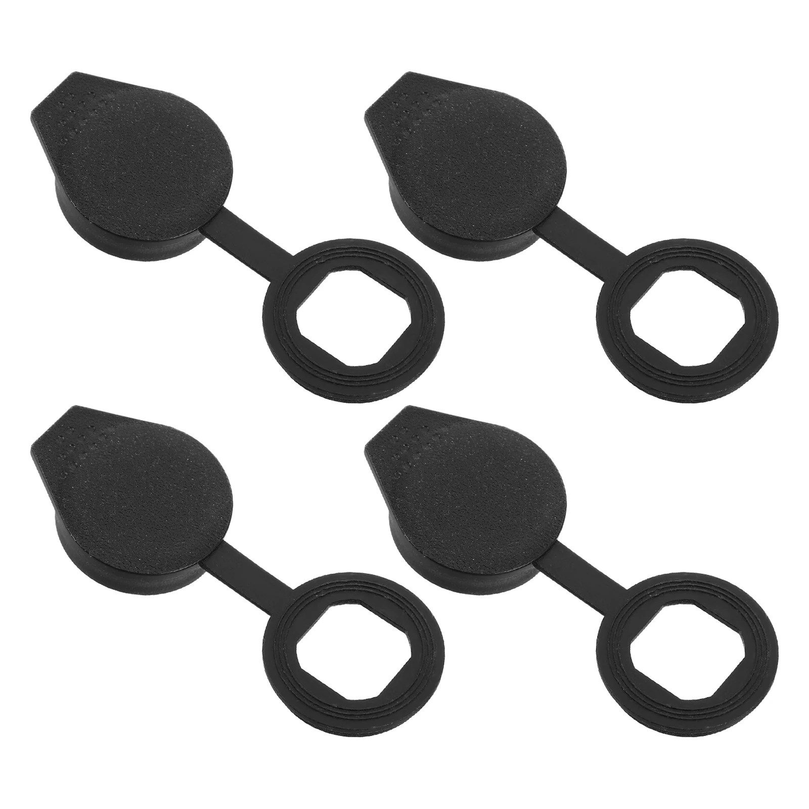 

4pcs Turn Tongue Lock Covers Durable Plastic Weatherproof Cabinet Cam Locks Trash Bin Lid Storage Drawer Locks Garden Supplies