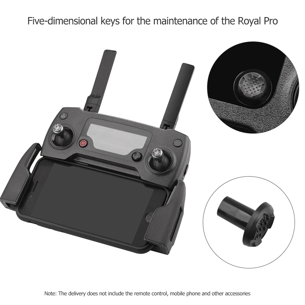 Drone Five-Dimensional Rocker Sky Supplies Lightweight Pack Portable for Mavic Pro Remote Control 5D Thumb Button