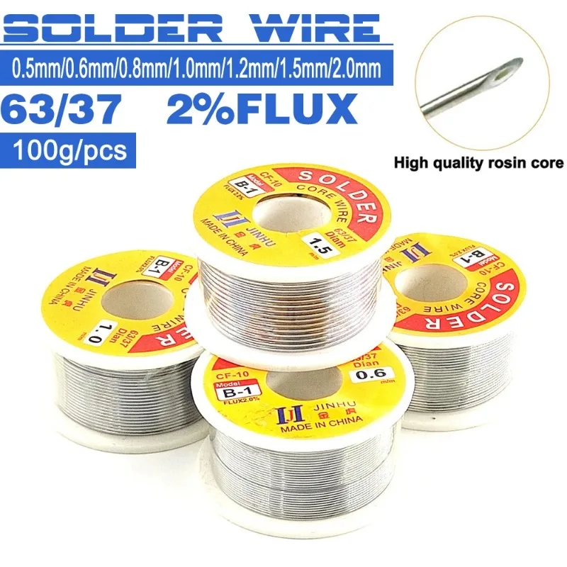 Alambre de soldadura de estaño - Tools For Electronic Workshop reseña y precio