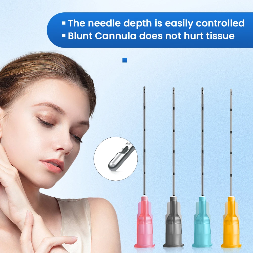 Professional Sterile Blunt Cannula Needle 18G 21G 22G 23G 25G 27G 30G 50mm 70mm Fine Single Packaged Micro Tip Blunt Cannula