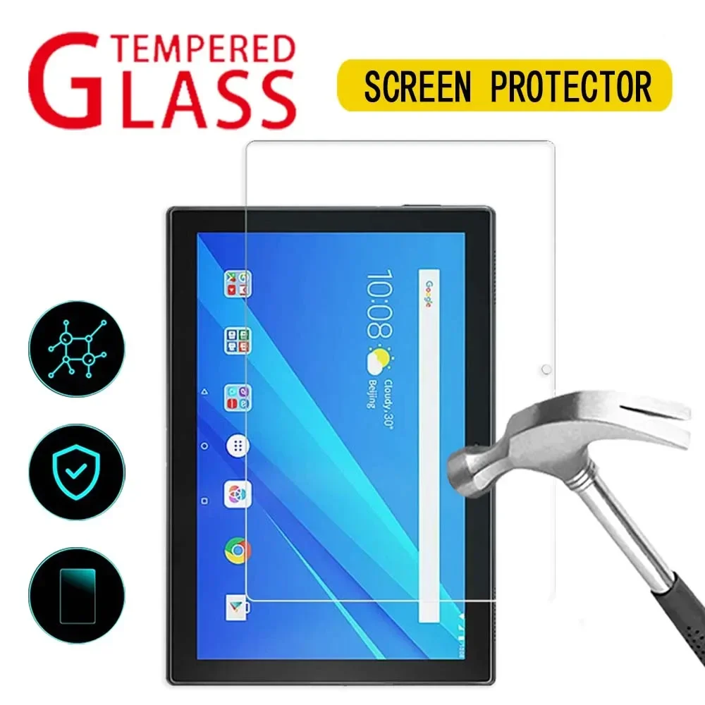 Tablet Tempered Glass Protected Screen for Lenovo TAB M10 TB-X505/TB-X605F 10.1 Inch Bubble-free Easy Installation