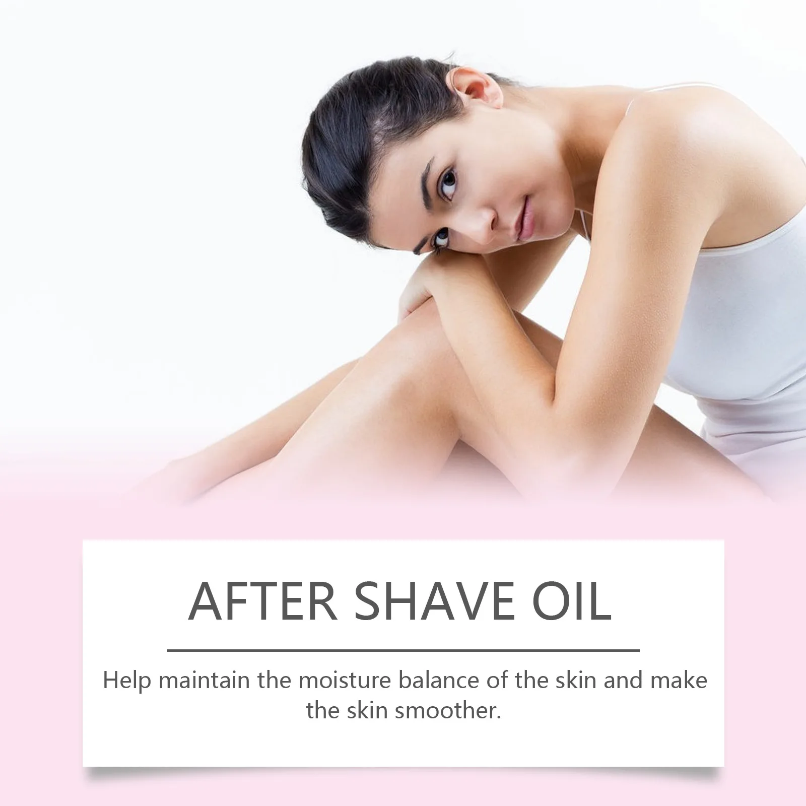 Strawberry Vanilla After Shave Care Oil 90ML Women Smooth Skin Moisturizes Soft Serve Hair removal Shave Oil After Shave Oil﻿ ﻿