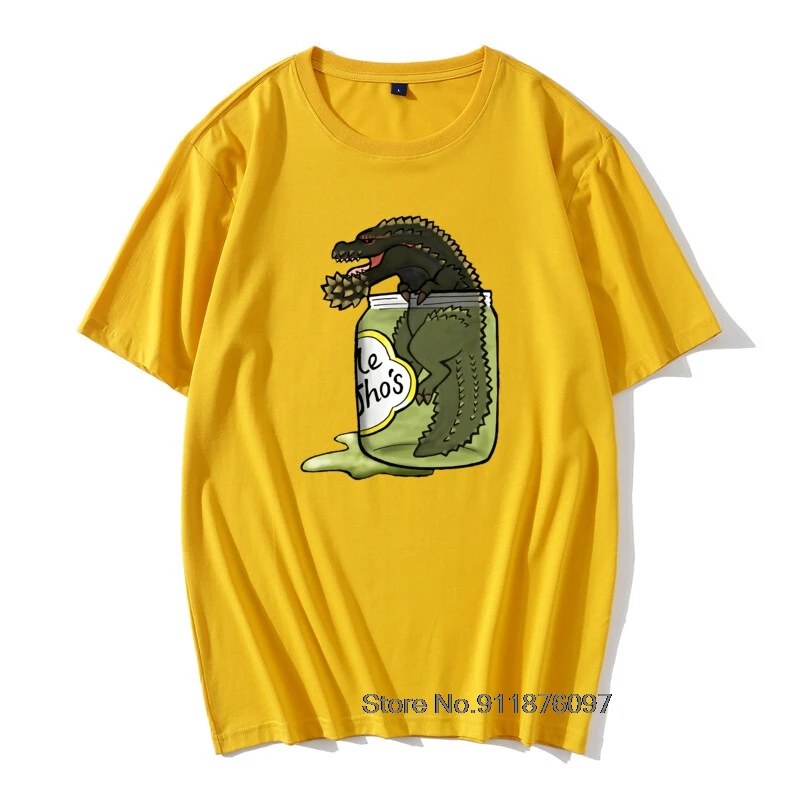 

Printed Tshirts The Terrifying PickleJho Tshirts Monster Hunter World MHW Game Christmas Aesthetic Tees T-Shirt Harajuku