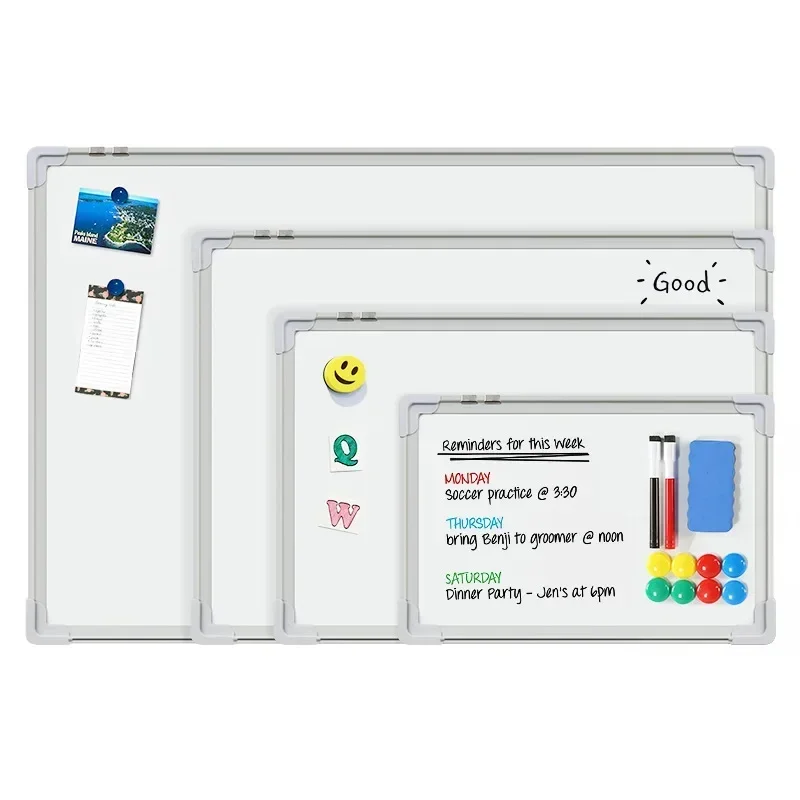 Magnetic Whiteboard for Home and Office - Hanging, Erasable, Teaching Board for Writing, Displaying and Bulletin