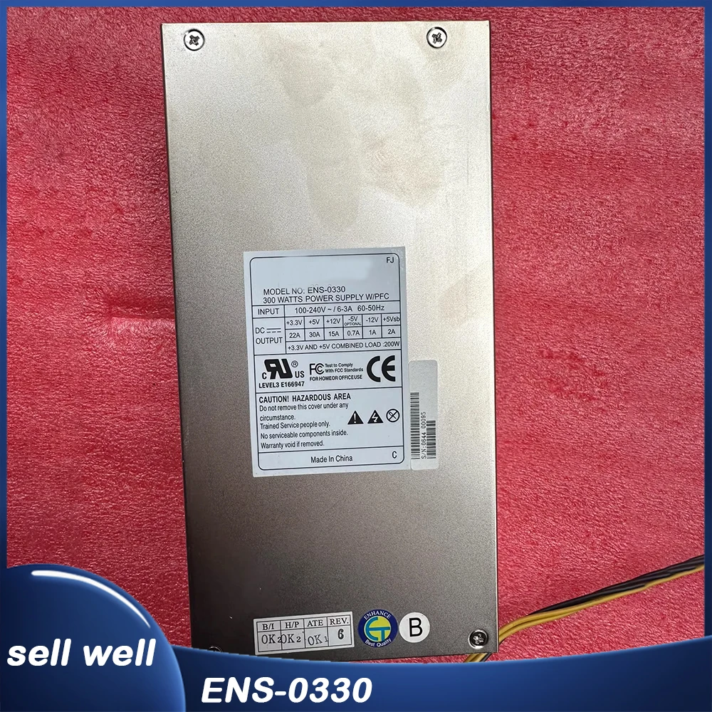 ENS-0330 For Enhance 2U 300W Industrial power supply