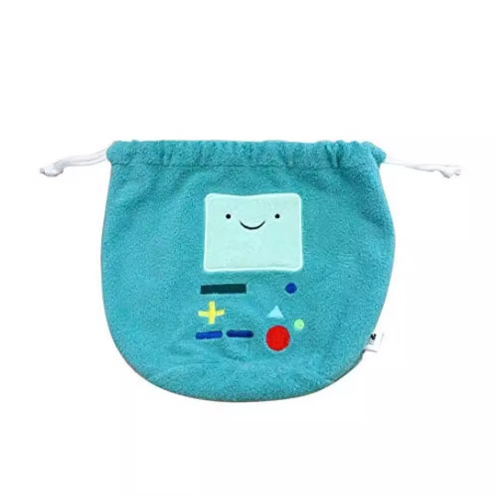 New Cute Anime Adventure Time BMO Kids Woman Plush Stuffed Drawstring Bags For Children