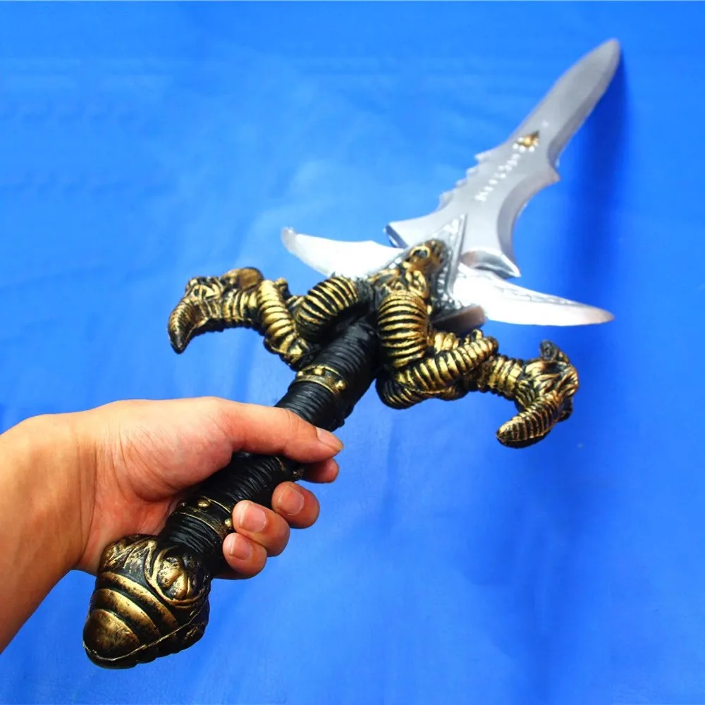 75cm World of Warcraft Game Frostmourne Lich King Game Peripherals PU Model Weapons Desktop Decoration Ornaments Gift Toys Kids