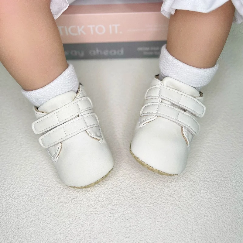 Frühlings- und Herbstkollektion: Neue Modische Einfache Stoffschuhe für Neugeborene, Bequeme Weichsohlen-Sneaker für 0-18 Monate – Detail 6