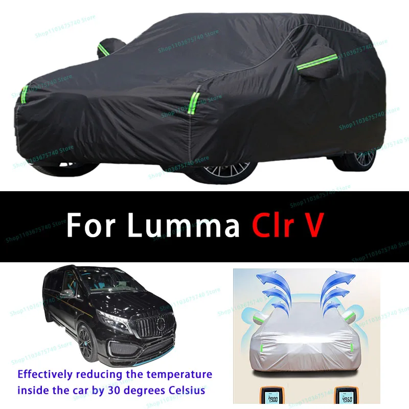 For Lumma Clr V Summer Full Car Covers Outdoor Sun uv Protection Dust Cooling Protective Auto Protective Cover