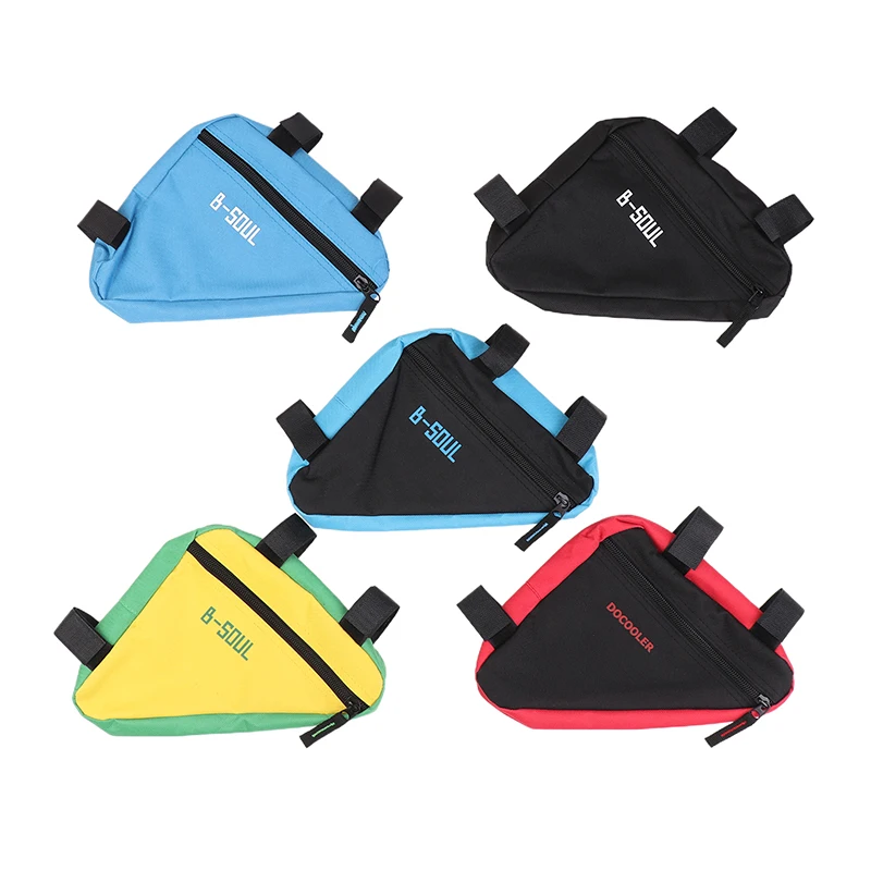 Bike Triangle Tool Bag Bike Upper Pipe Crossbeam Bag Bicycle Front Frame Handlebar Waterproof Cycling Bags Bike Parts