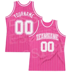 Custom Name Basketball Jersey Shirts Team Uniform Sprotswear Retro Vintage 3DPrint Summer Streetwear Sleeveless Tank Top Vest X8