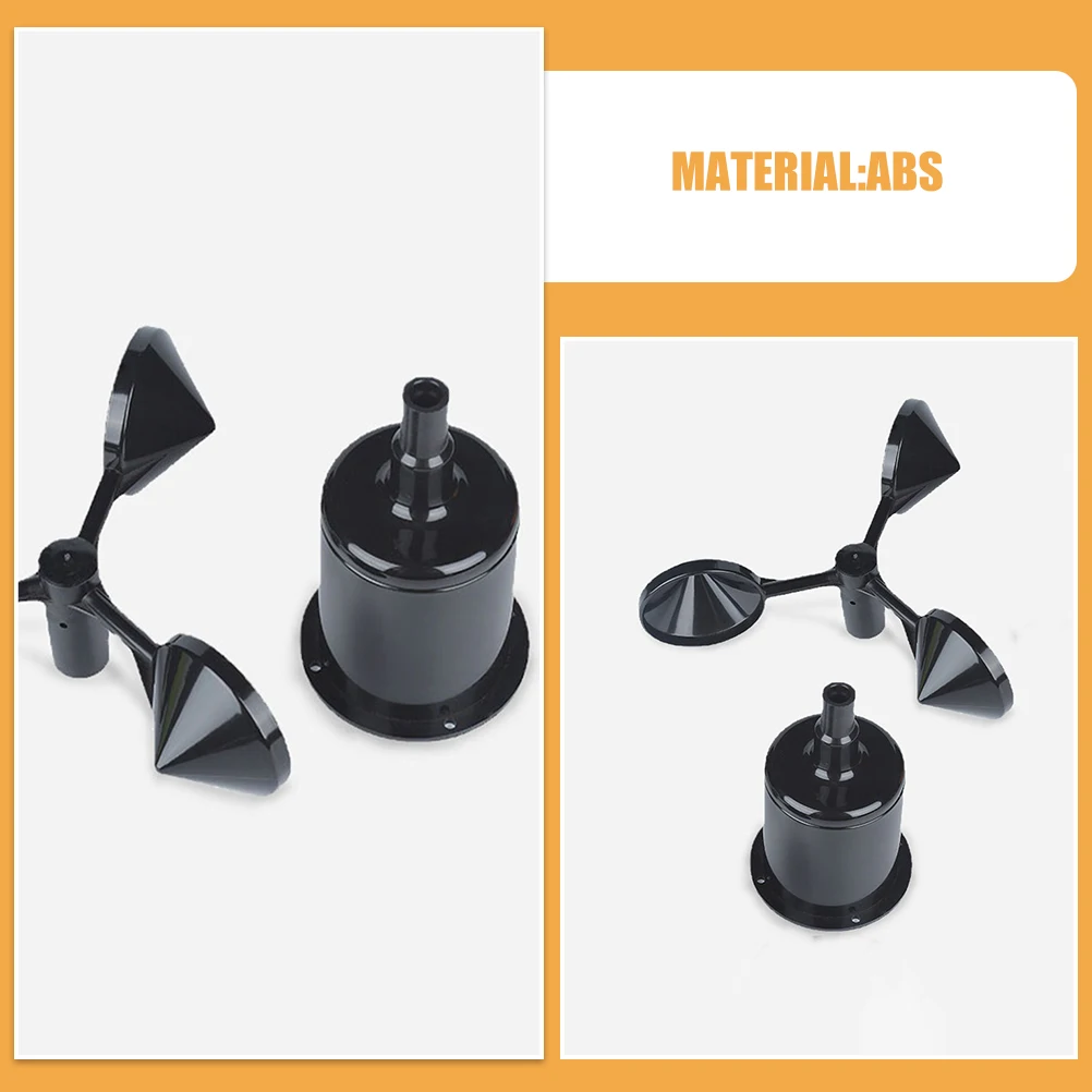 2pcs Wind Anemometer Shell Wind Indicators Shell Wind Direction Indicator Supply Wind Indicator Shell Wind Indicator Part Supply