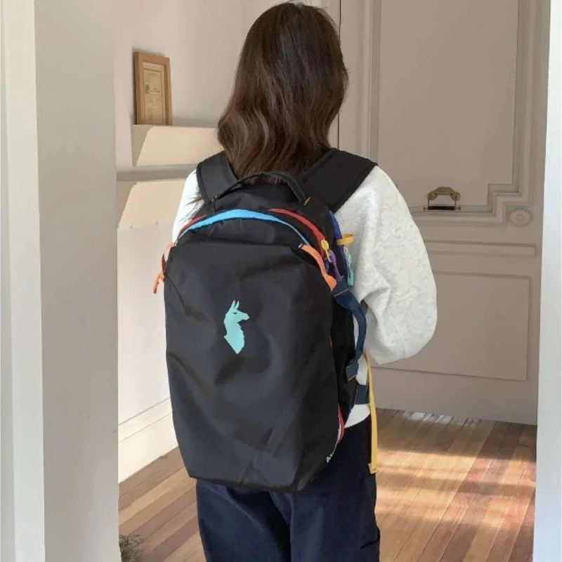 

2026 New Dopamine 28L Alpaca Bag Travel Backpack Large Capacity Men's and Women's Backpack Luggage