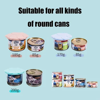 Silicone Pet Food Lid 6