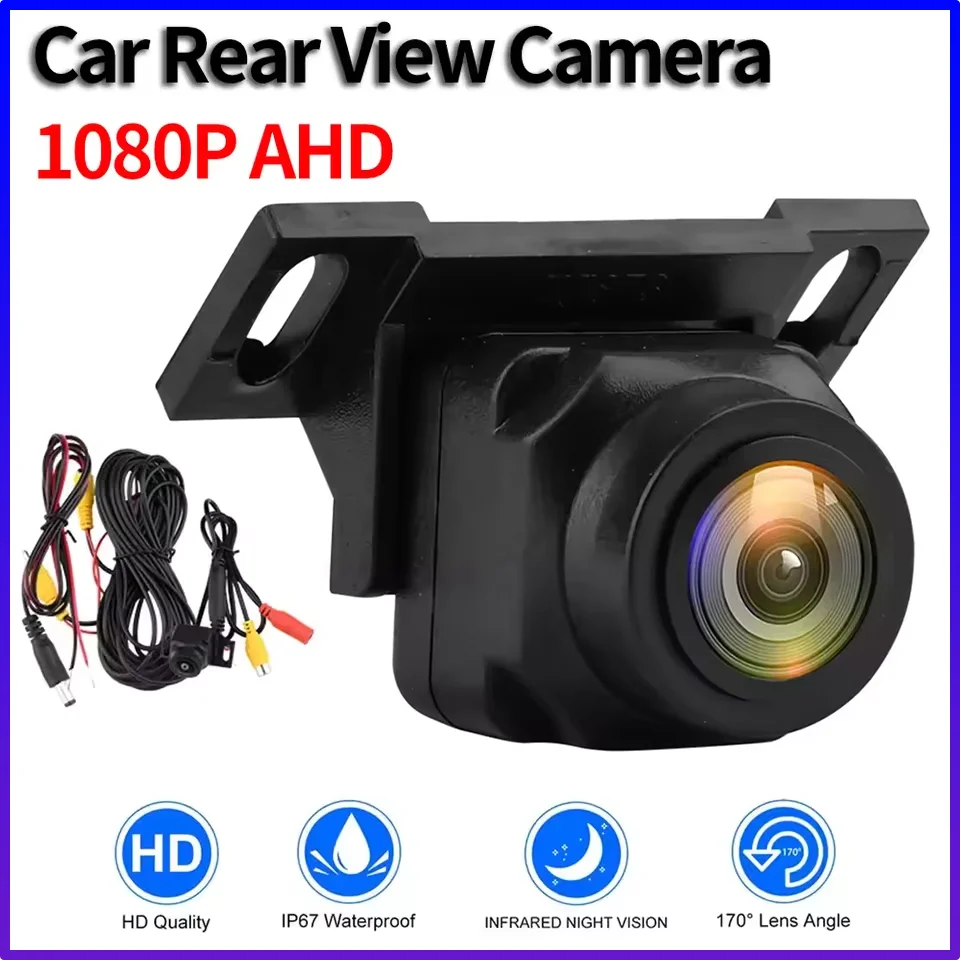 

1080P Car Rear View Camera 170° Wide Angle Adjustable Anti-Interference Night Vision Waterproof Auto Parking Backup Camera New