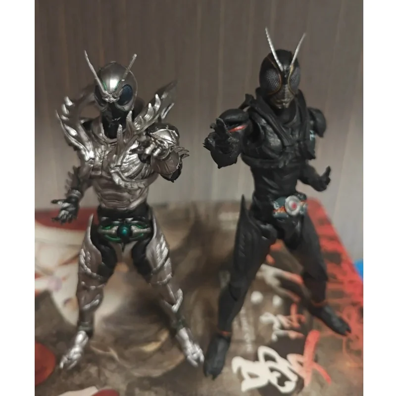 In Stock High Quality Mask Rider Shf Black Sun Shadowmoon Model Action Figures Toy Decoration Festvial Trendy Toy Surprise Gifts