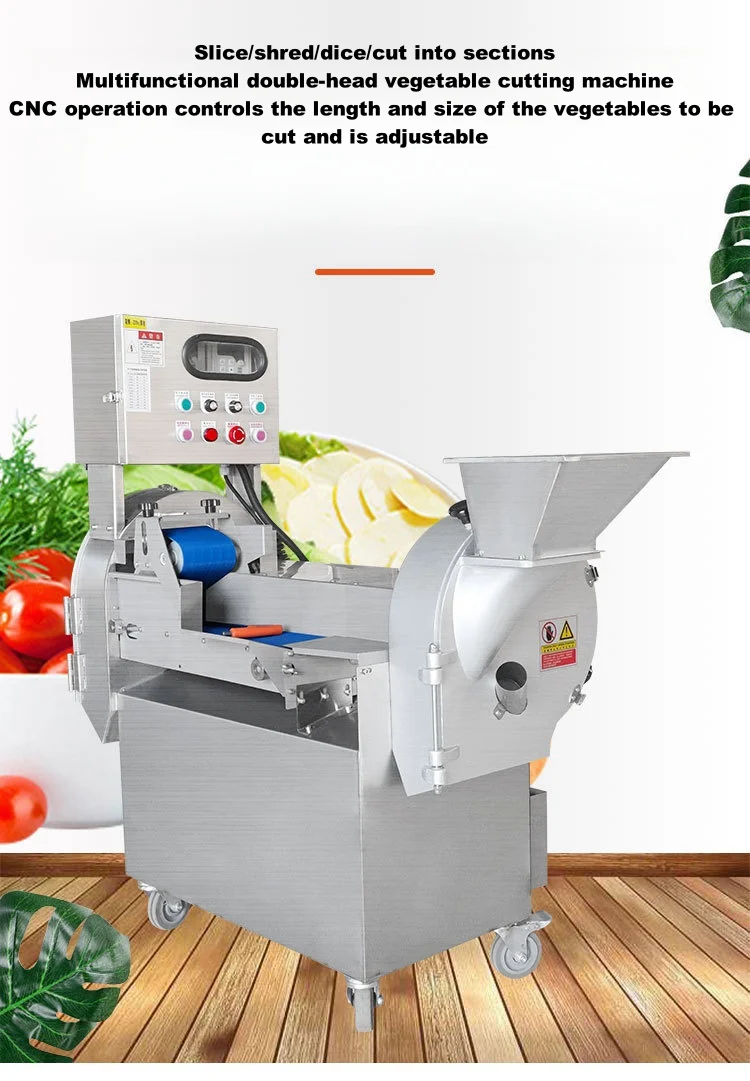 Tecfd commercial onion carrot slicer vegetable multi-function various shapes custom slicer