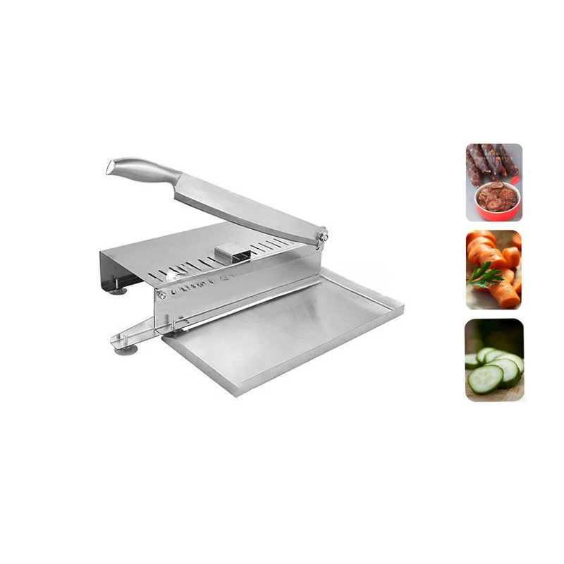 Commercial manual slicer chicken meat dicer cutting machine household bone chopper