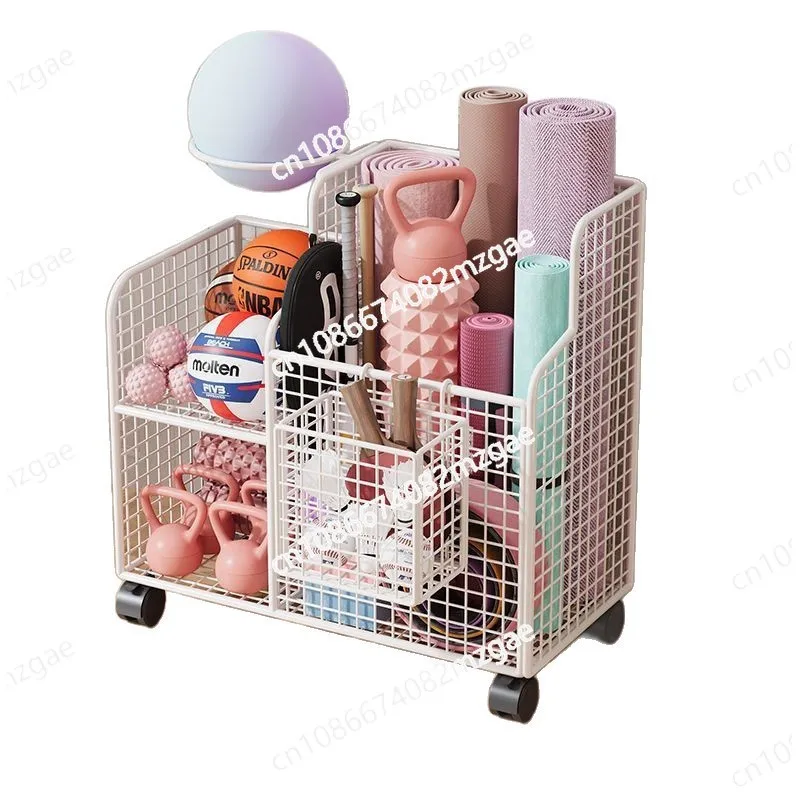 

Стеллаж для хранения фитнес-оборудования, спортивного инвентаря, домашнего спортивного инвентаря, мобильных бадминтонных ракеток, инвентаря для йоги