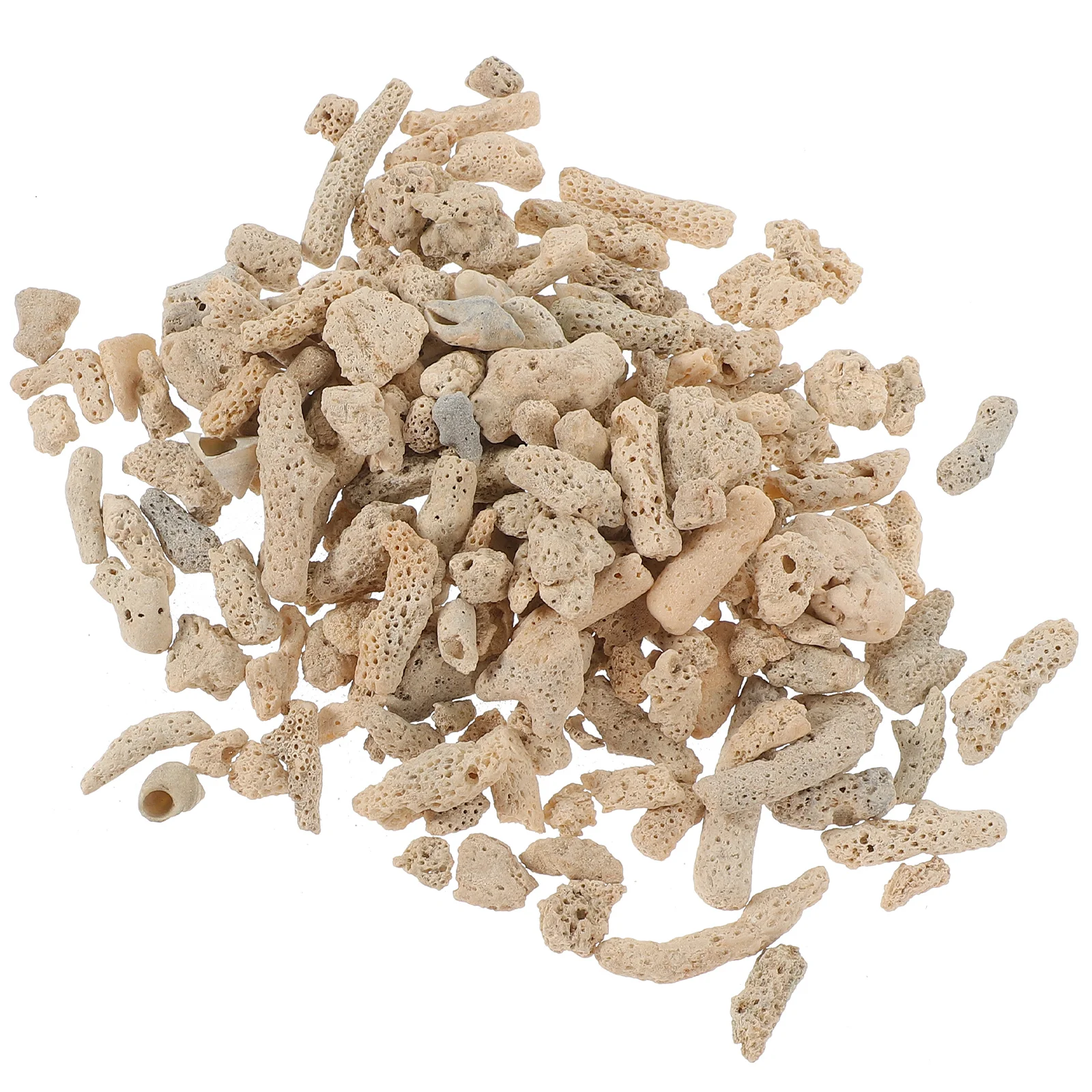 1 Bag of Crushed Coral for Freshwater Aquarium Aquarium Filter Media Coral Stones