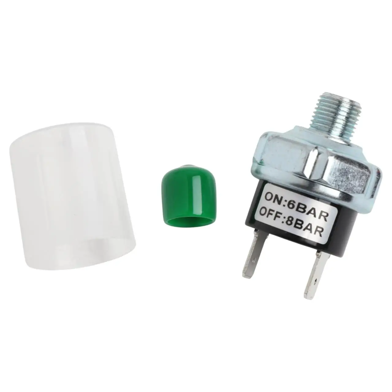 G1/4 G1/8 Threaded Air Pressure Switch /For Pneumatic Systems Dual Voltage Switch Air Co/mpressor Automatic On And AC DC