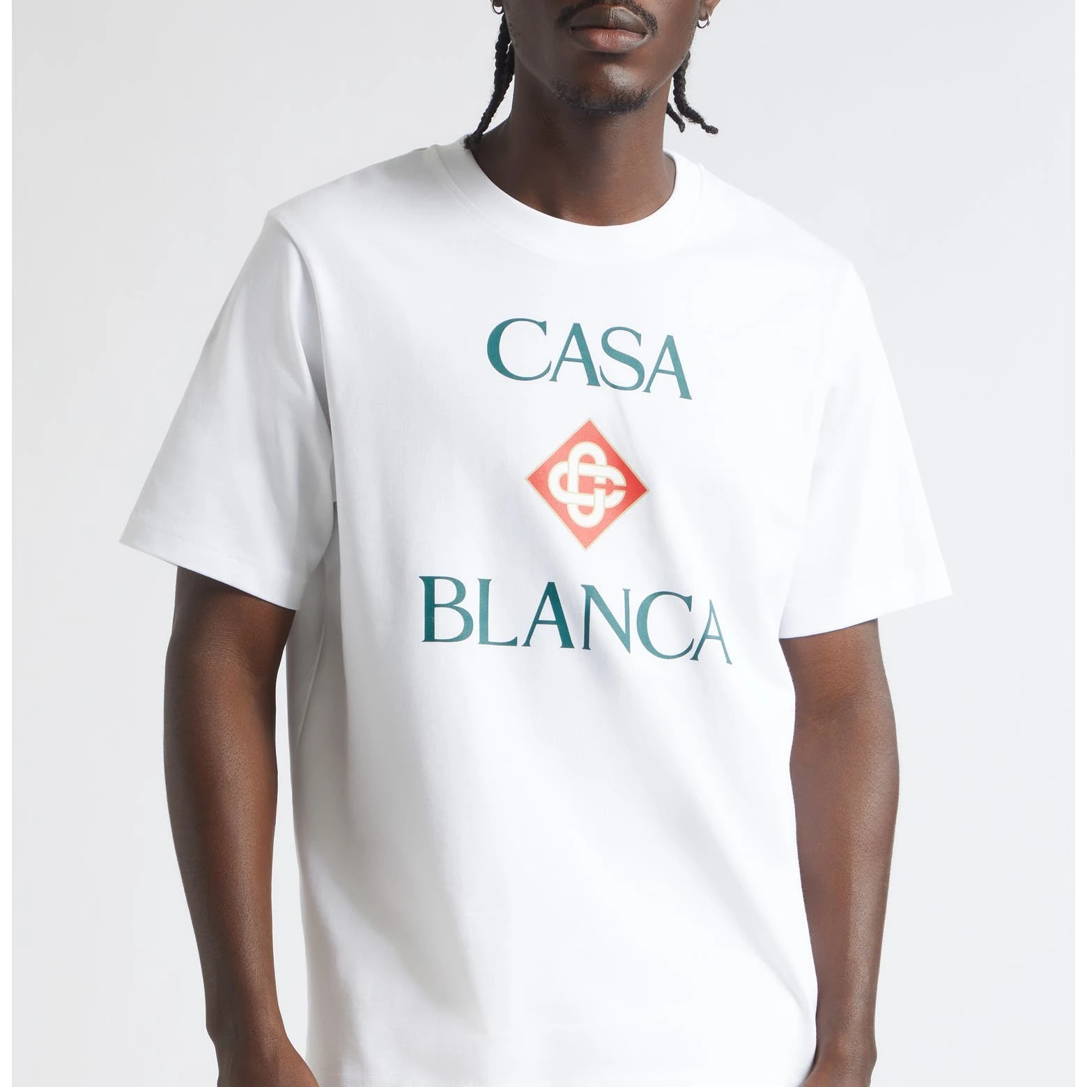 T-shirt de sport de luxe unisexe Casablanca, T-shirt respirant en coton pour homme tendance 2026, Sweat-shirt respirant pour femme