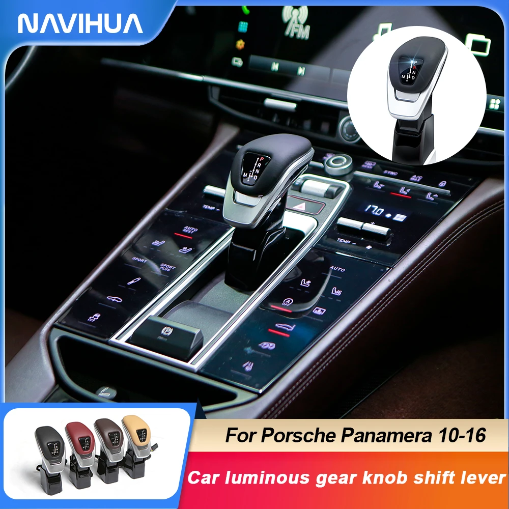 

NaviHua For Porsche Panamera 970 2010 2016 Car Digital Illuminated Shift Knob New Upgrade Auto LED Transimission Retrofit Kit
