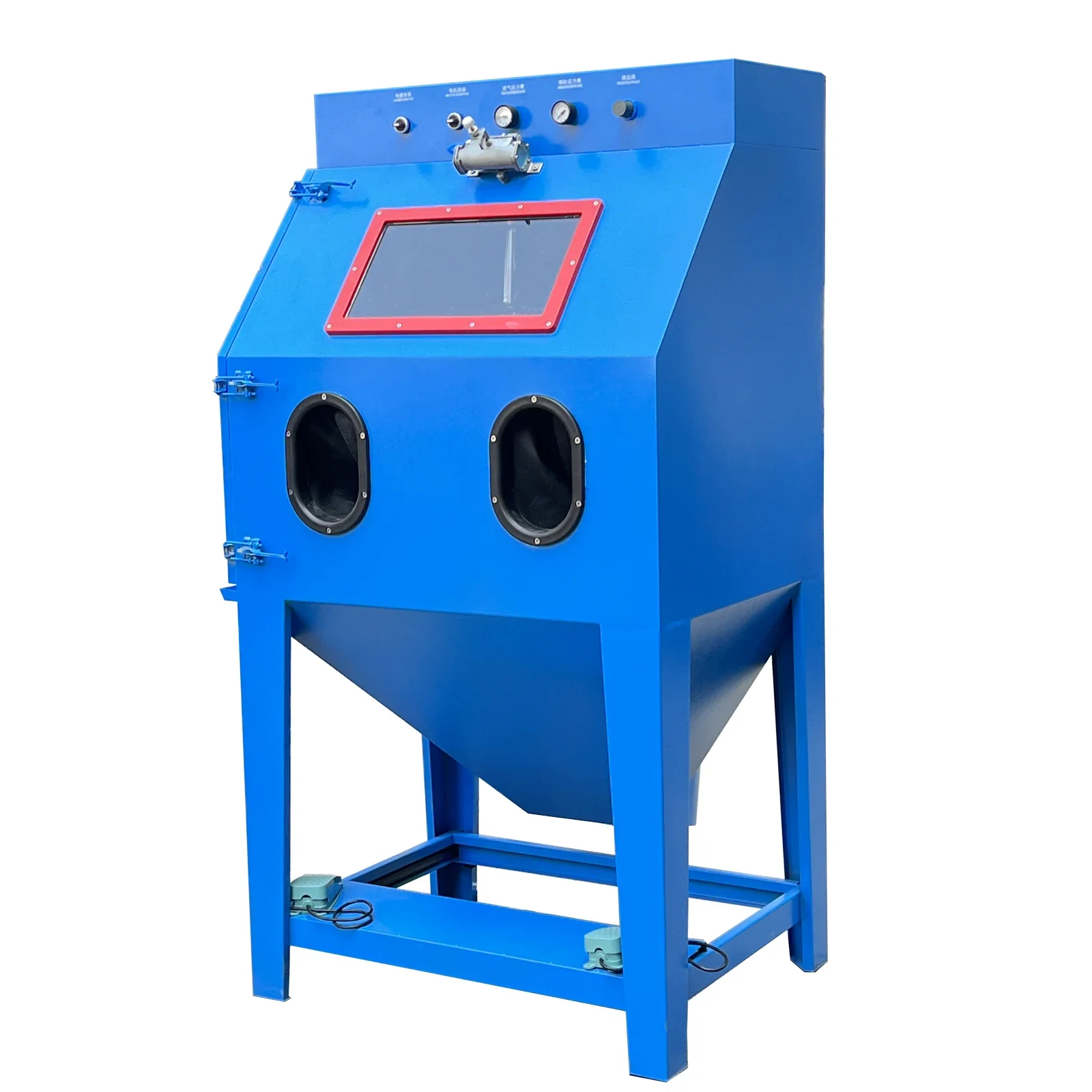 Dustless Sand Blast Machine Wet blasting cabinet Water sand blasting machine