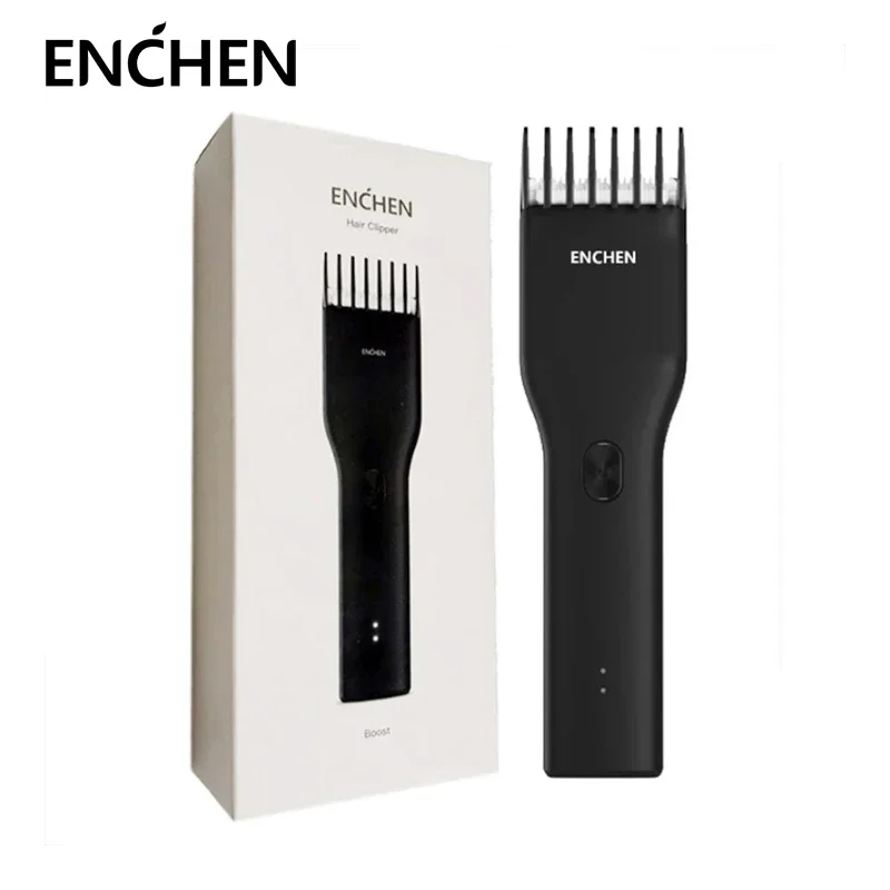 Xiaomi Mijia ENCHEN Boost Electric Hair Clipper Cordless Fast Type-C Charging Ceramic Haircut Machine Trimmer For Smart Life