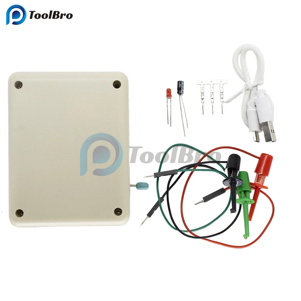 LCR-TC1 Transistor Tester Display LCD multifunzionale diodo triodo condensatore resistore Transistor Meter Detector