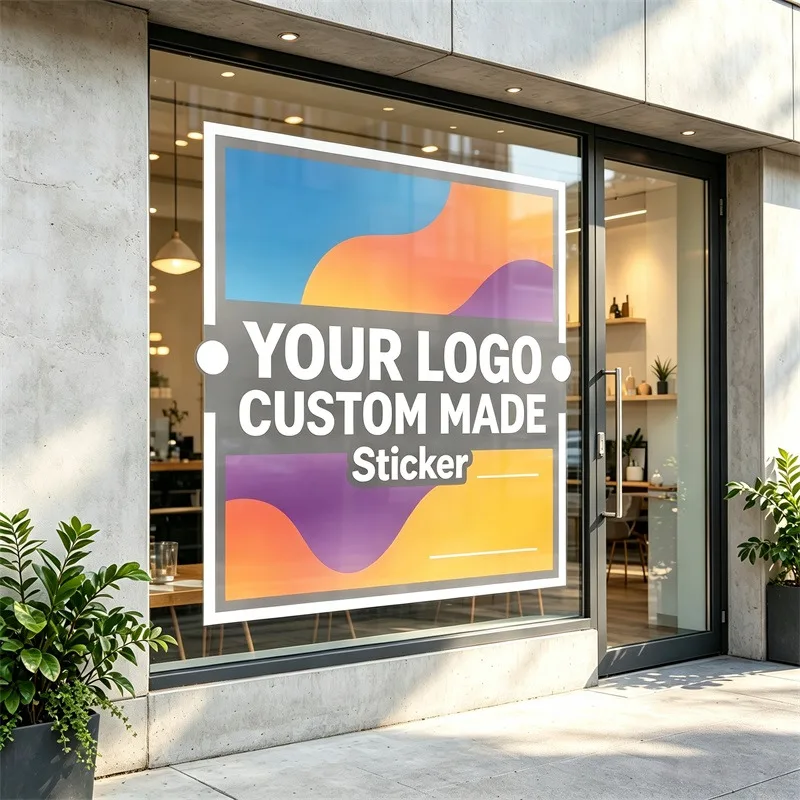 Any Size 100cm Any Picture Custom Stickers Children Pottery Classes Scene Decoration Course Enrollment Commercial Advertising