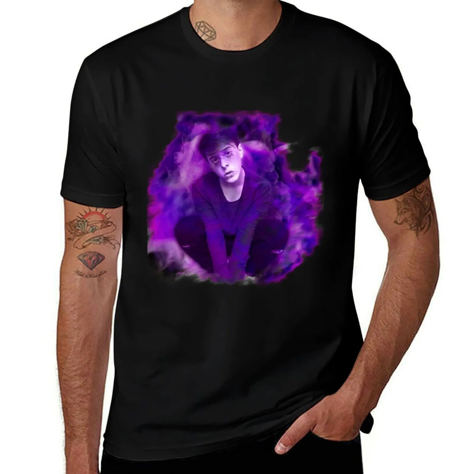 

tshirt man t shirt shirt anime man Virgil Sanders designer casual T-Shirt t