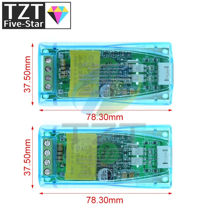 AC Digital Multifunction Meter Watt Power Volt Amp TTL Current Test Module PZEM-004T With Coil 0-100A 80-260V AC For Arduino