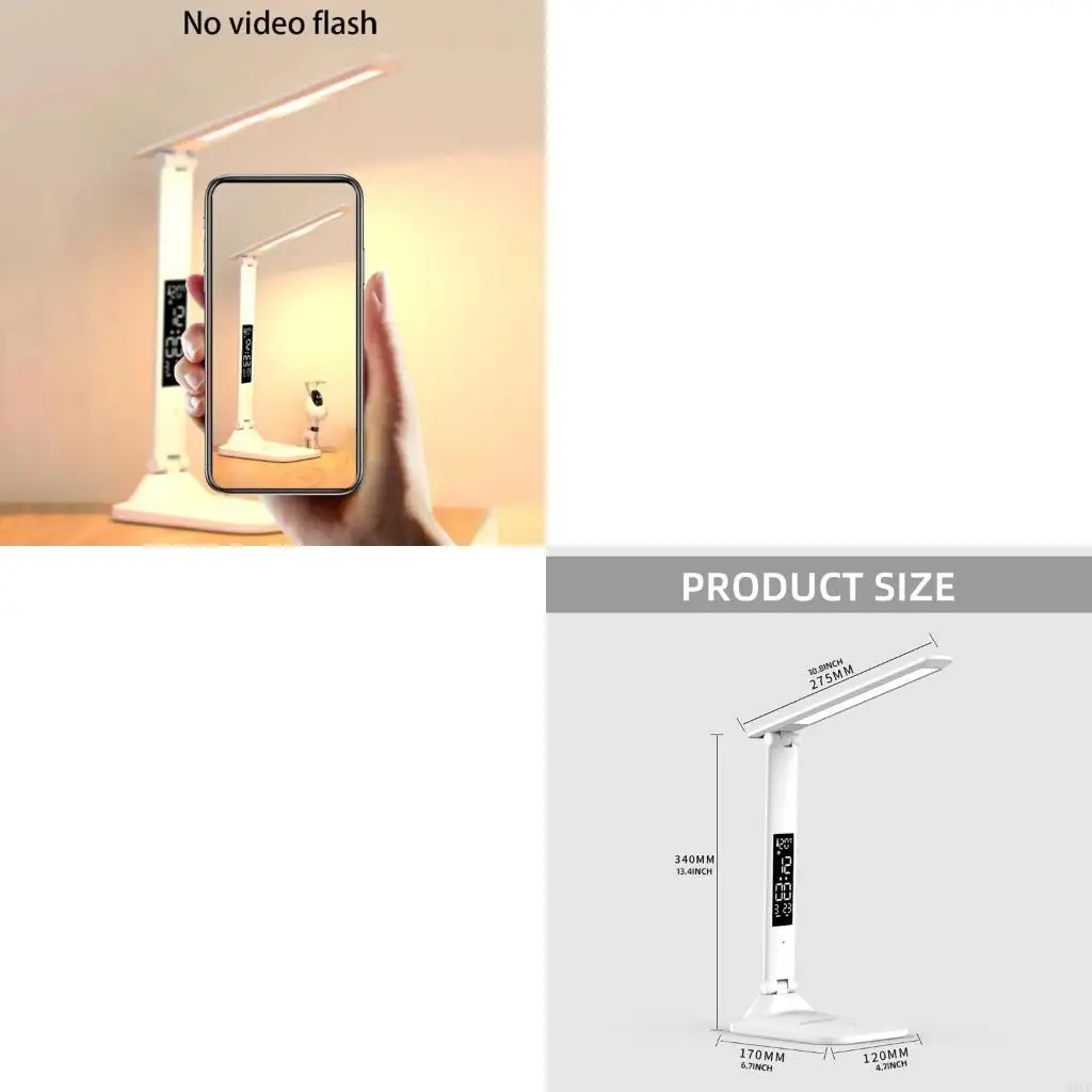

Touching Control Desk Light With Brightness And Color Temperature Setting 3200mAh Rechargeable Battery/USB Charging Lamp 83CE