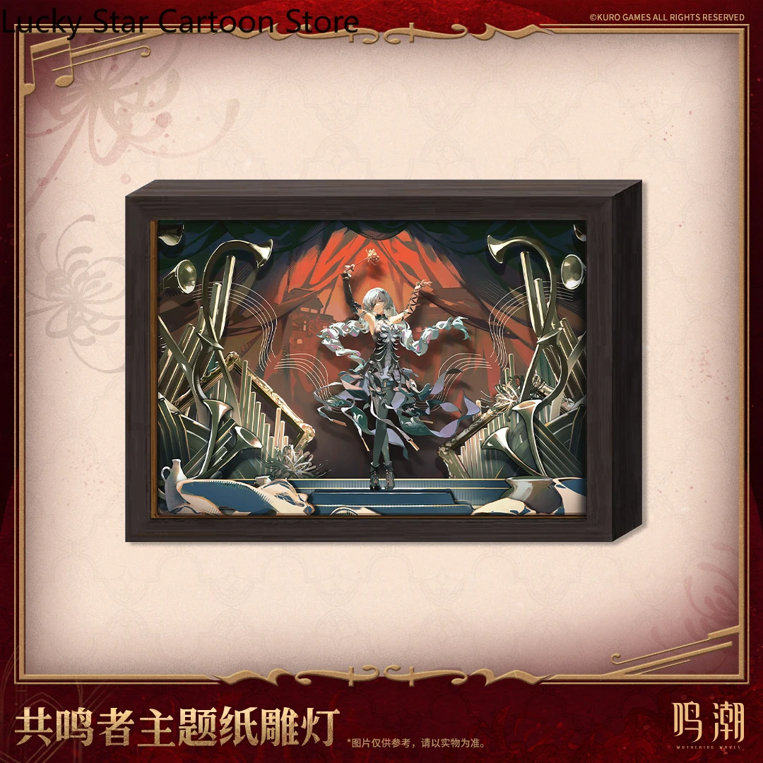 

Official Original Game Anime Wuthering Waves Phrolova Cosplay Paper-cut Lamp Game Anime Collection Halloween Gift Standing Sign