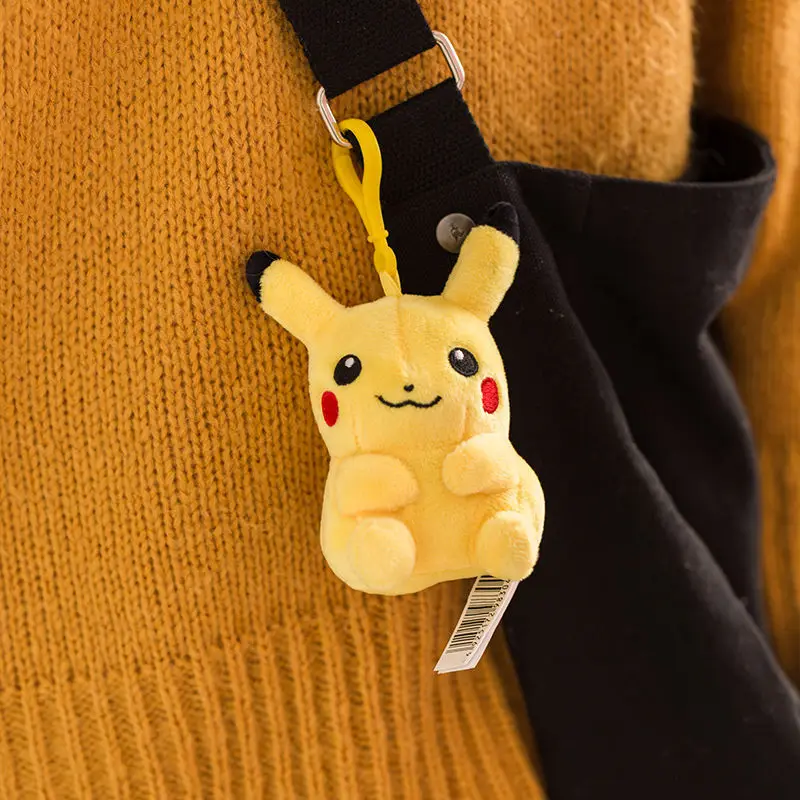 5 styl 12CM Pokemon Anime figurka Pikachu Squirtle Bulbasaur brelok miękki plecak wisiorek dekoracyjny prezent Charmander