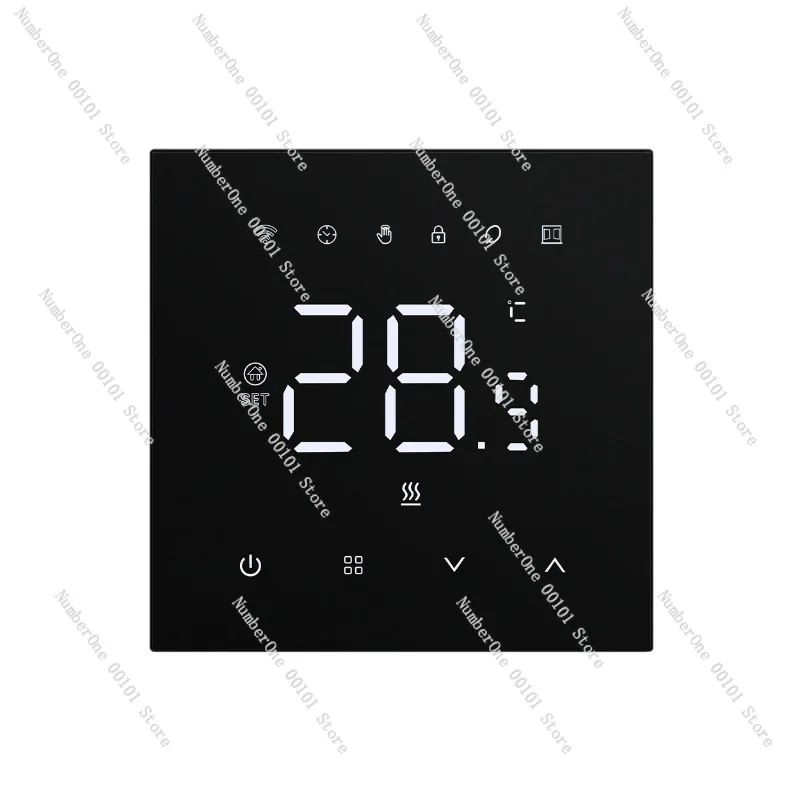 

Graffiti wifi/Matter Smart Thermostat Water Floor Heating, Electric Heating, Wall Hanging Boiler Acrylic Panel APP Voice