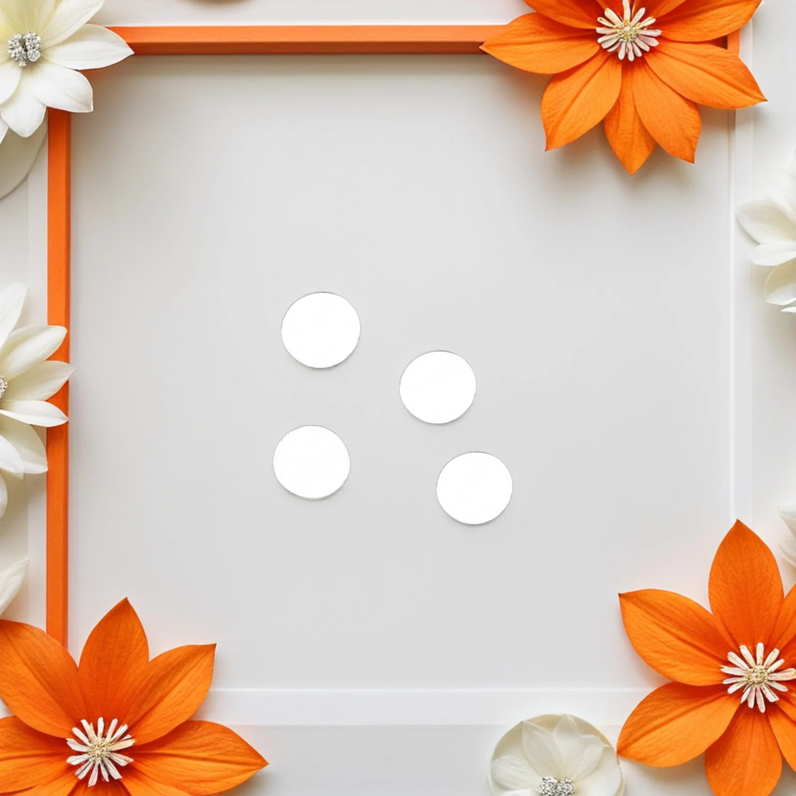 

500Pcs Clear Adhesive Dots Double Sided Invisible Glue Points for DIY Projects Decorations Reusable Strong Hold on Glass Metal