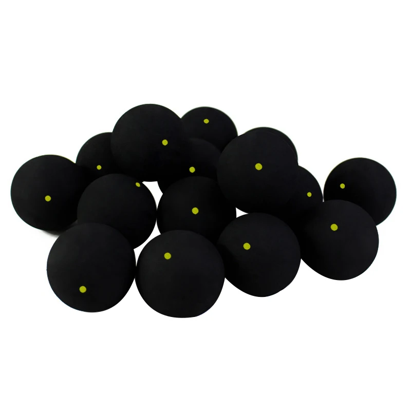 Professional Rubber Squash Ball For Squash Racket Red Dot Blue Dot Ball Fast Speed For Beginner Or Training Accessories