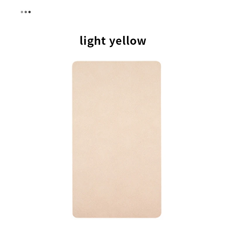 For Tesla Updated Model 3/Y – Light Yellow Suede Armrest Box Pad, Anti-Slip Center Cover with Finish