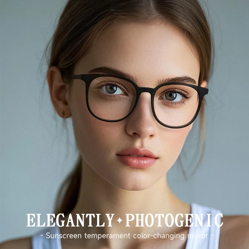 

Vintage Square Photochromic Sunglasses for Men Oversized Sunglasses Women Retro Sun Glasses UV400 Fashion Accessories